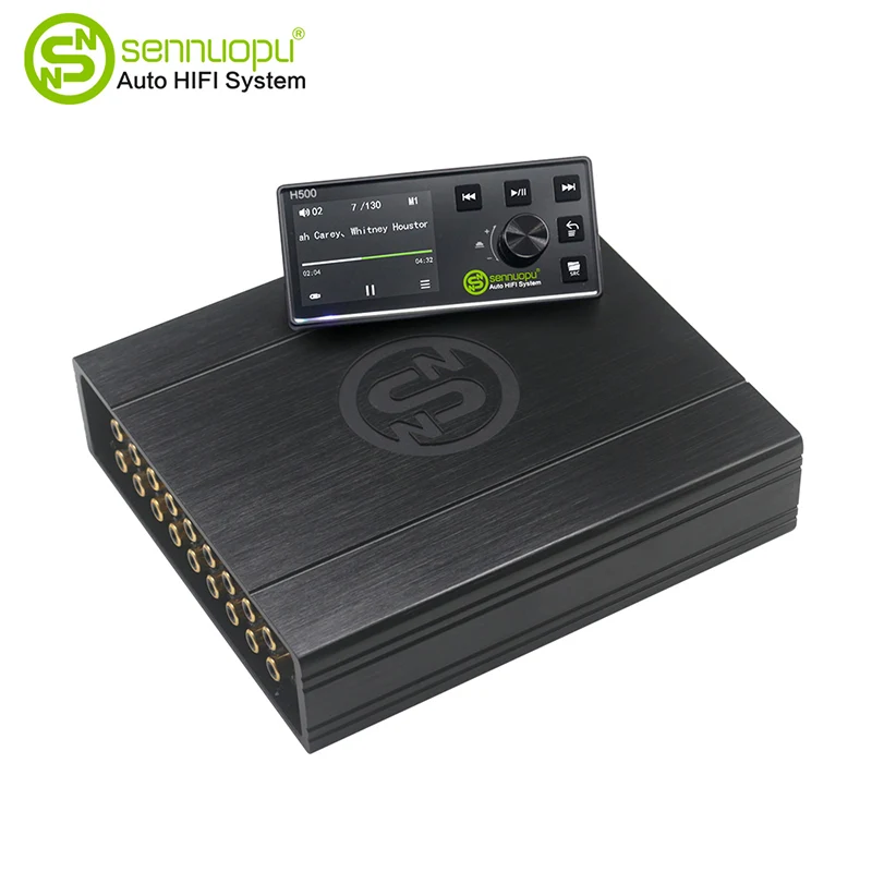 Car Audio 8*30W amplifier na may 12ch DSP
